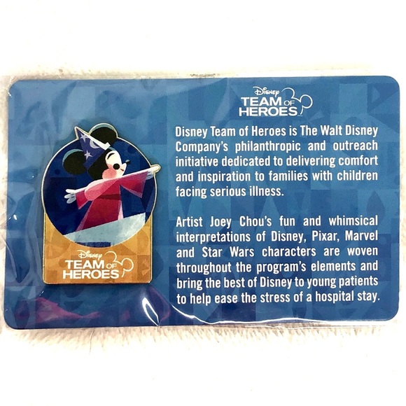 Disney New D23 Expo 2019 Pins Bag Lanyard Lot Limited Ed BB-8 Sorcerer Mickey - Picture 12 of 17